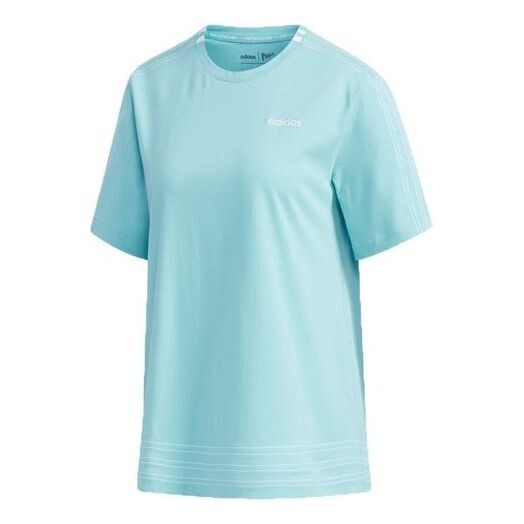 Футболка с принтом нео-логотипа тренировочные спортивные свободные с круглым вырезом и коротким рукавом Adidas, синий
Футболка с принтом нео-логотипа тренировочные спортивные свободные с круглым вырезом и коротким рукавом Adidas, синий