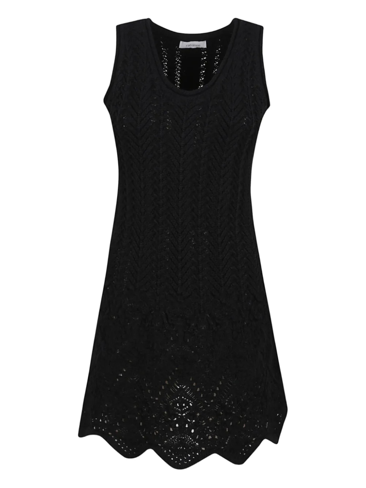Мини-платье крючком Rabanne, черный
Мини-платье крючком Rabanne, черный