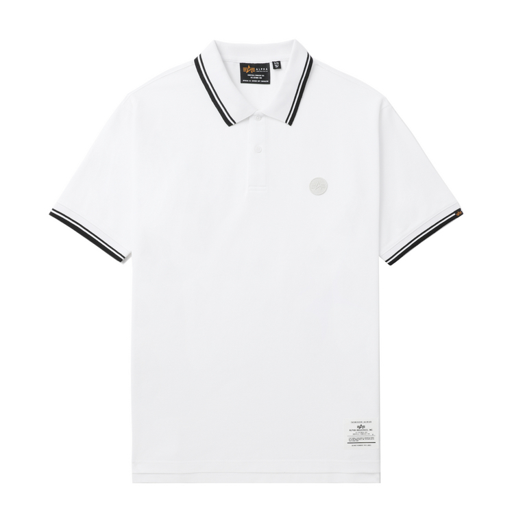 Унисекс поло Alpha Industries, белый
Унисекс поло Alpha Industries, белый