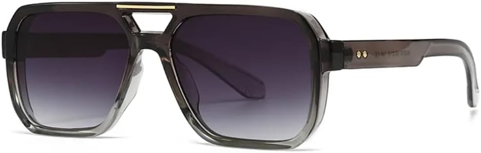 Модные солнцезащитные очки с двойной перемычкой для женщин, ретро-стиль, заклепки, леопардовый принт, защита от УФ-излучения UV400 для мужчин, градиентные очки для активного отдыха VFDHN, C2 Grey Grey
Модные солнцезащитные очки с двойной перемычкой для женщин, ретро-стиль, заклепки, леопардовый принт, защита от УФ-излучения UV400 для мужчин, градиентные очки для активного отдыха VFDHN, C2 Grey Grey