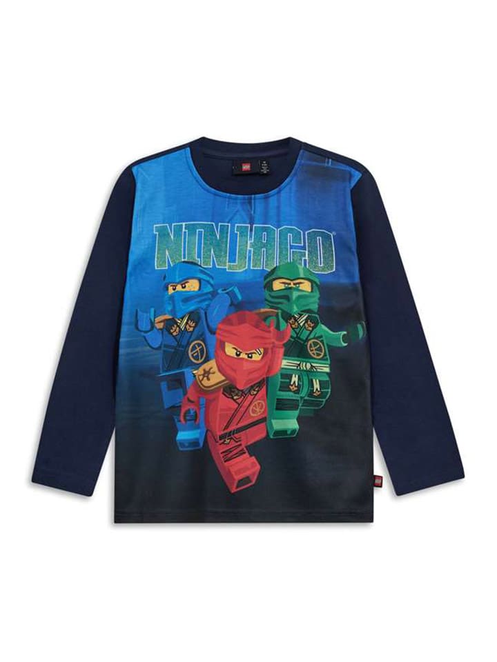 LEGO Футболка с длинными рукавами темно-синего цвета
LEGO Футболка с длинными рукавами темно-синего цвета