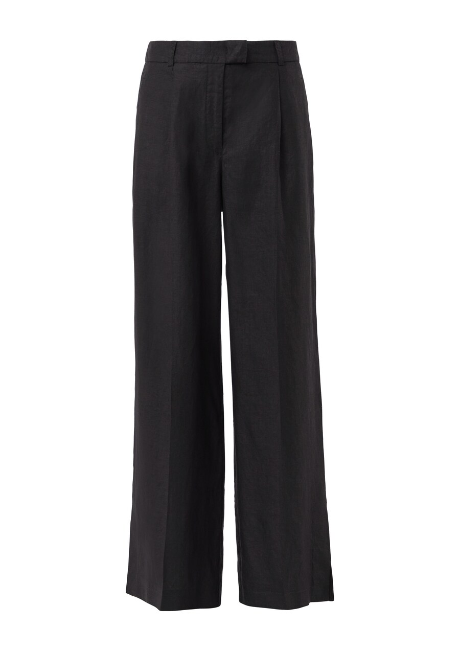 Широкие брюки со складками COMMA, Black
Широкие брюки со складками COMMA, Black
