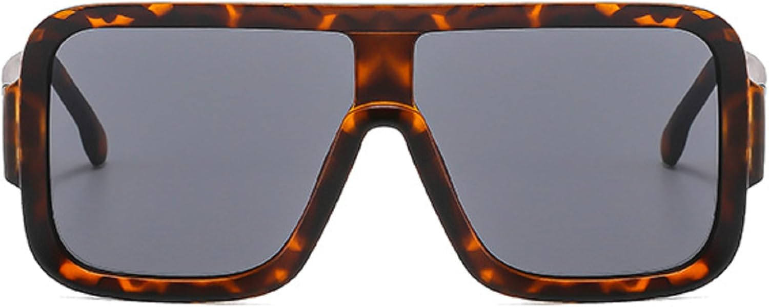 Крупные квадратные солнцезащитные очки для женщин, цельные модные солнцезащитные очки для мужчин, очки с защитой от УФ-излучения UV400, модные женские очки N45 mincl, Leopard
Крупные квадратные солнцезащитные очки для женщин, цельные модные солнцезащитные очки для мужчин, очки с защитой от УФ-излучения UV400, модные женские очки N45 mincl, Leopard