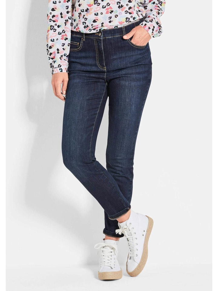 Тканевые брюки GOLDNER, темно-синий
Тканевые брюки GOLDNER, темно-синий