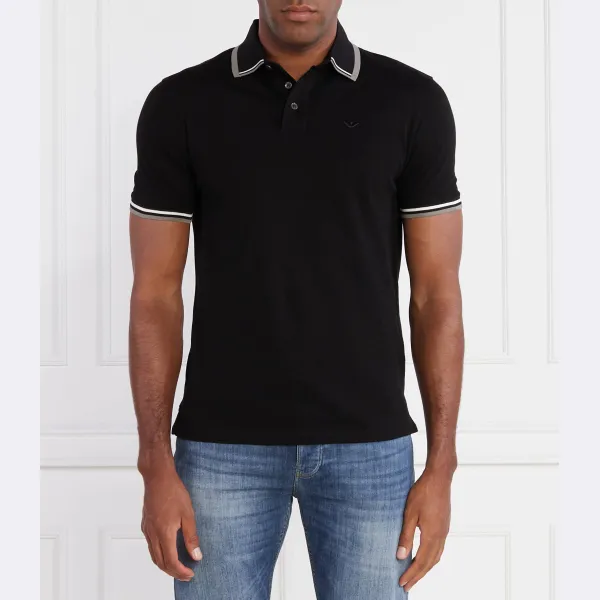 Рубашка поло стандартного кроя Emporio Armani, черный
Рубашка поло стандартного кроя Emporio Armani, черный