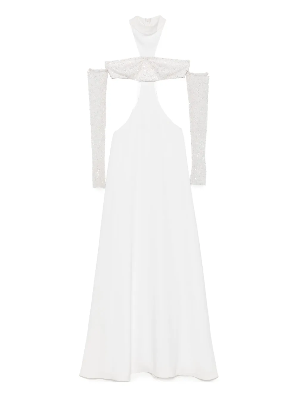 Платье Evangeline с вырезами, украшенное пайетками Vestiaire d'un Oiseau Libre, белый
Платье Evangeline с вырезами, украшенное пайетками Vestiaire d'un Oiseau Libre, белый