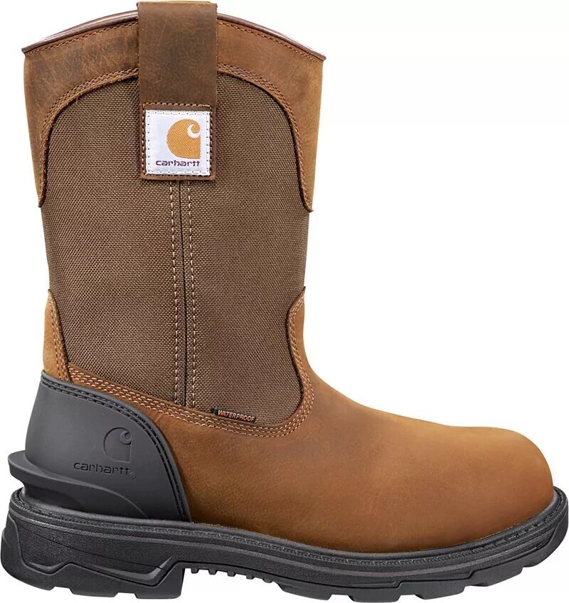 Мужские резиновые рабочие ботинки Carhartt Ironwood 11 дюймов с мягким носком, коричневый
Мужские резиновые рабочие ботинки Carhartt Ironwood 11 дюймов с мягким носком, коричневый