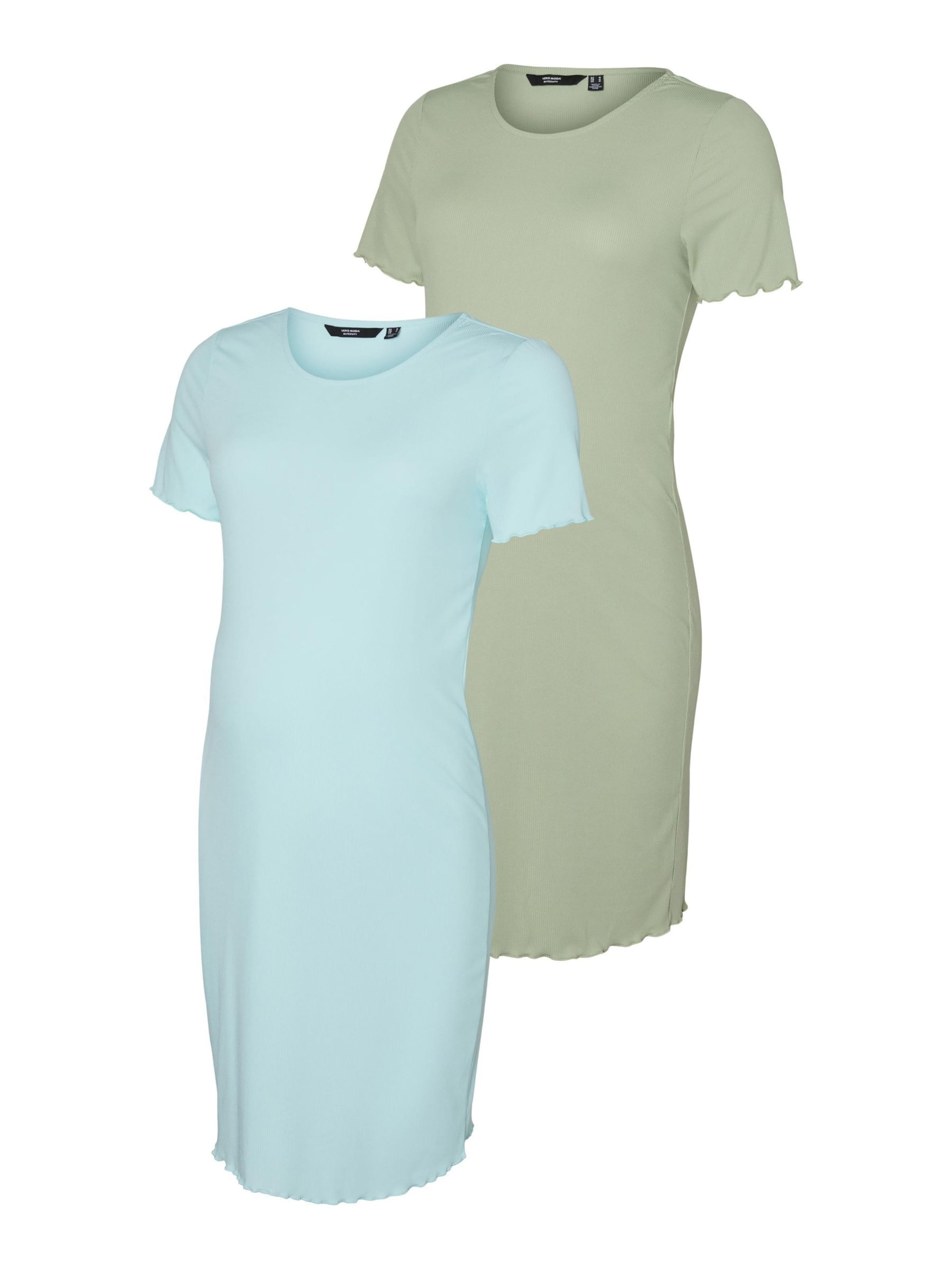 Vero Moda Maternity Платье в светло-голубом, зеленом
Vero Moda Maternity Платье в светло-голубом, зеленом