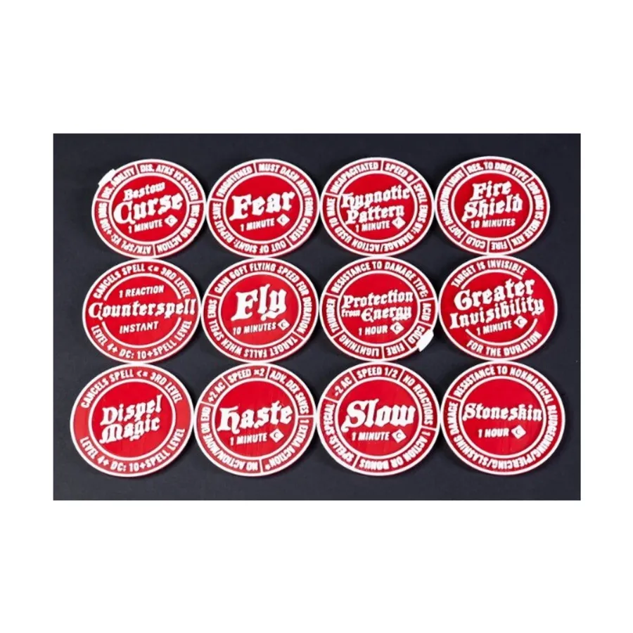 Набор заклинаний волшебника 3-4 уровней, D&D 5E Tokens
Набор заклинаний волшебника 3-4 уровней, D&D 5E Tokens