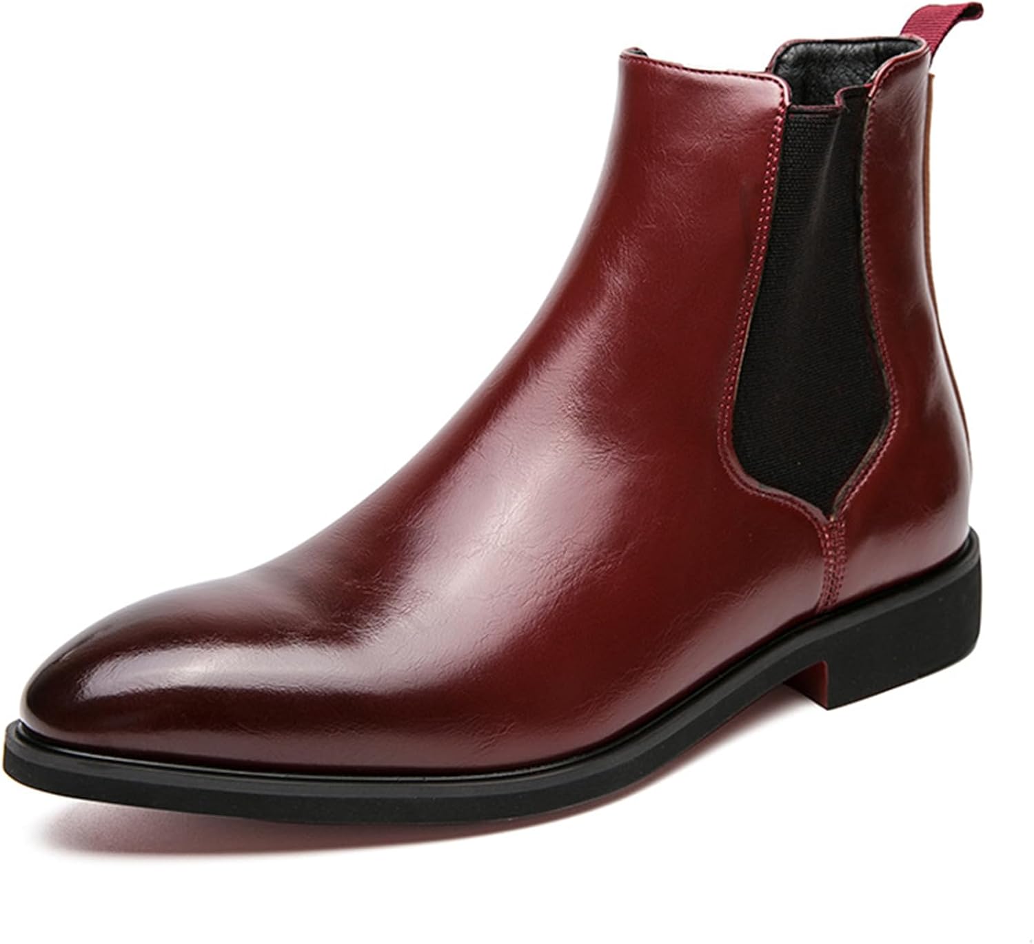 Мужские ботинки Chelsea ADMLZQQ из кожи, легкие повседневные чукка, классические эластичные туфли на шнуровке для мужчин, бордовый
Мужские ботинки Chelsea ADMLZQQ из кожи, легкие повседневные чукка, классические эластичные туфли на шнуровке для мужчин, бордовый