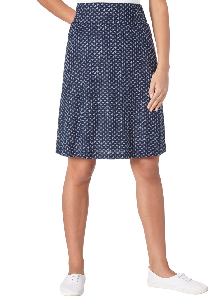 Юбка из джерси в темно-сине-белый узор WITT WEIDEN
Юбка из джерси в темно-сине-белый узор WITT WEIDEN