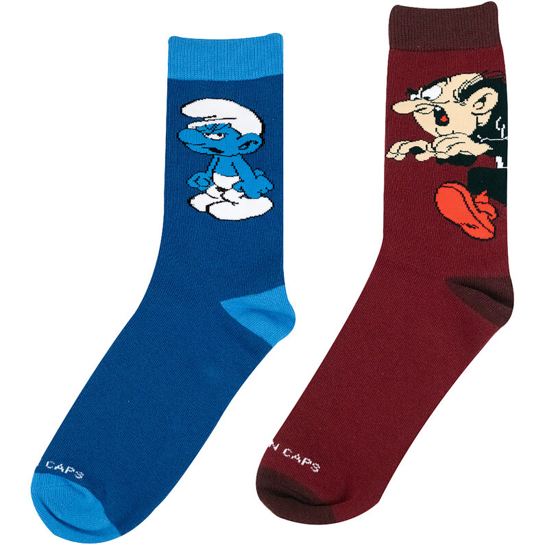 Смурфики, 2 пары носков Bavarian Caps, мультиколор
Смурфики, 2 пары носков Bavarian Caps, мультиколор