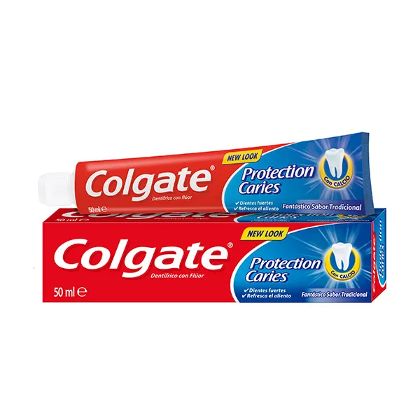 Зубная паста с традиционным вкусом Protección Caries Colgate, 50 ml
Зубная паста с традиционным вкусом Protección Caries Colgate, 50 ml