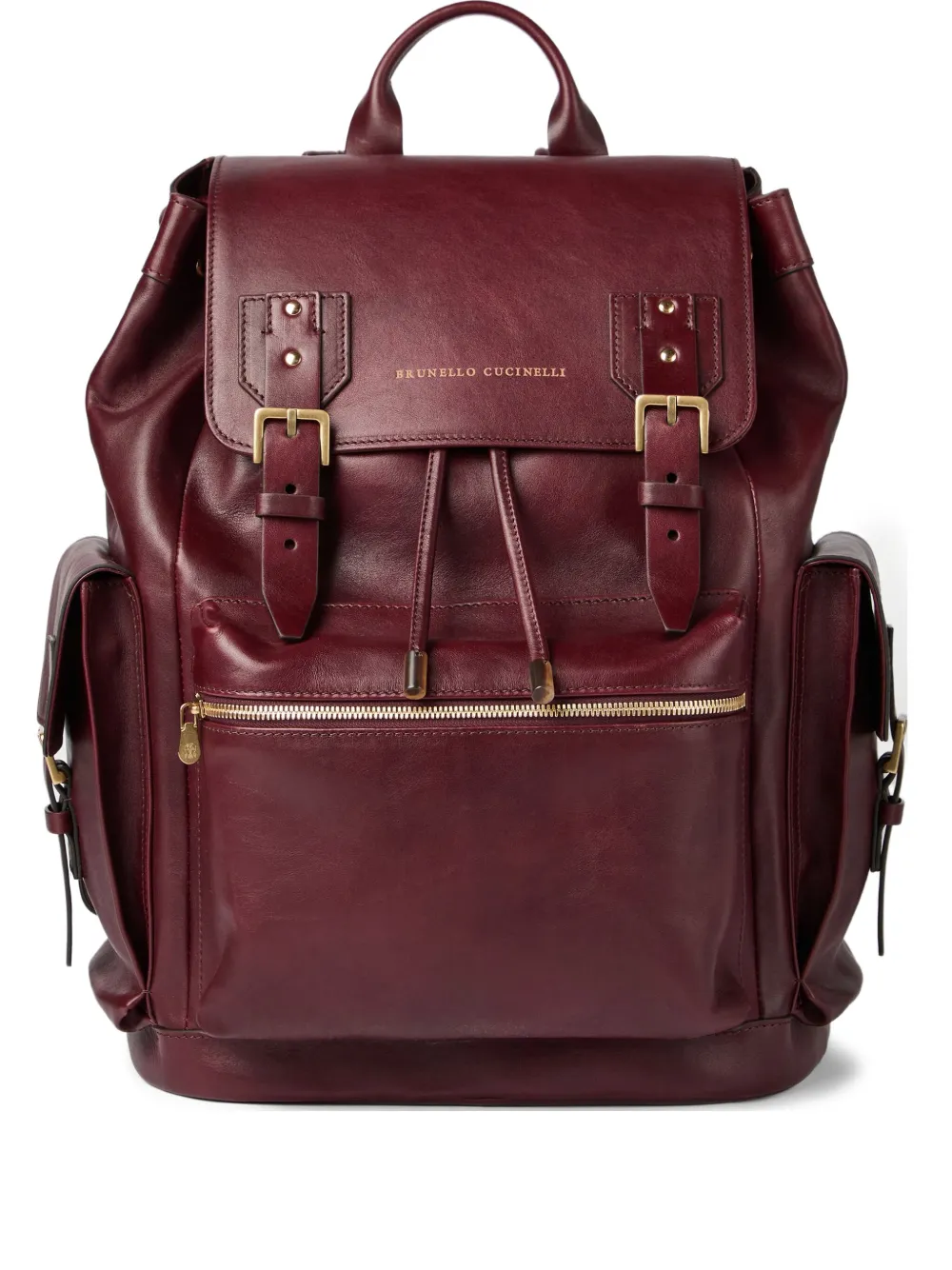 Рюкзак с пряжками Brunello Cucinelli, красный
Рюкзак с пряжками Brunello Cucinelli, красный
