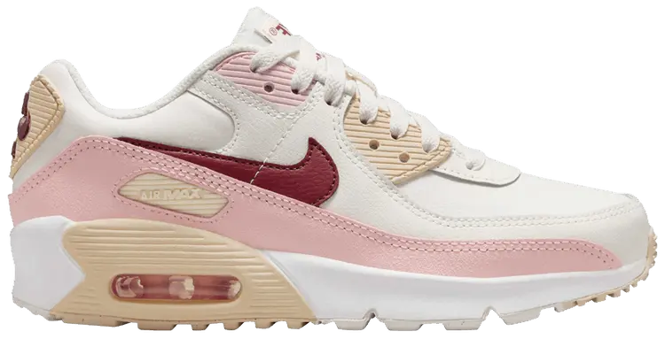 Кроссовки Nike Air Max 90 GS 'Phantom Echo Pink Red', кремовый 
Кроссовки Nike Air Max 90 GS 'Phantom Echo Pink Red', кремовый