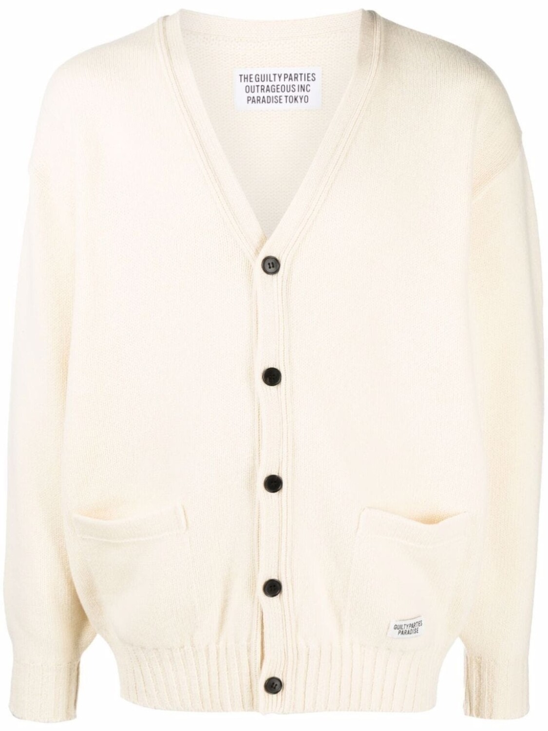 WACKO MARIA кардиган с вышивкой, белый
WACKO MARIA кардиган с вышивкой, белый