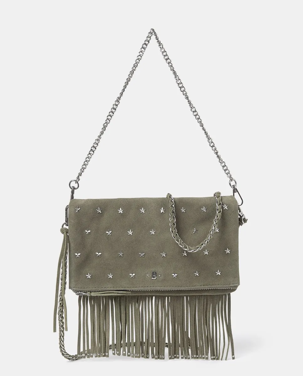 Кожаная сумка через плечо цвета хаки Brownie
Кожаная сумка через плечо цвета хаки Brownie