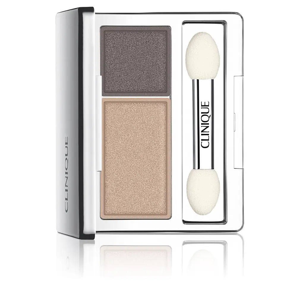 Тени для век All about shadow duo Clinique, цвет Neutral Territory, 2,2 гр.
Тени для век All about shadow duo Clinique, цвет Neutral Territory, 2,2 гр.