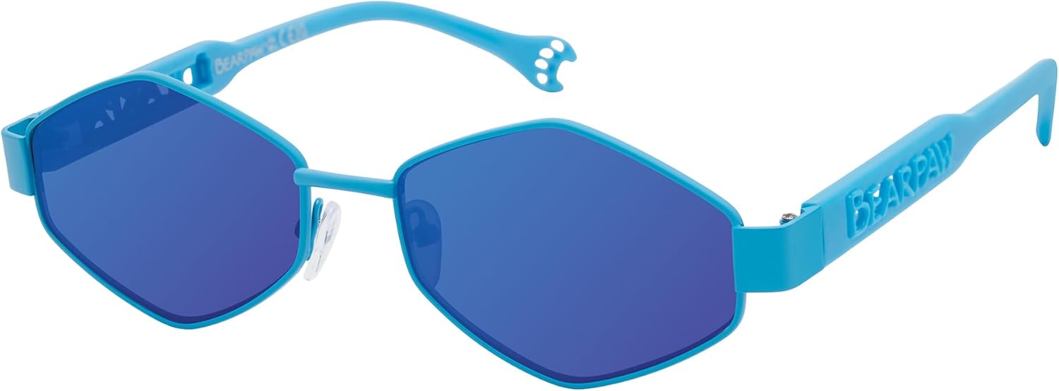 Женские солнцезащитные очки BEARPAW Bearpaw Ladies с геометрическим дизайном, сочетание металла и пластика, экологичные солнцезащитные очки с геометрическим рисунком, Blue
Женские солнцезащитные очки BEARPAW Bearpaw Ladies с геометрическим дизайном, сочетание металла и пластика, экологичные солнцезащитные очки с геометрическим рисунком, Blue