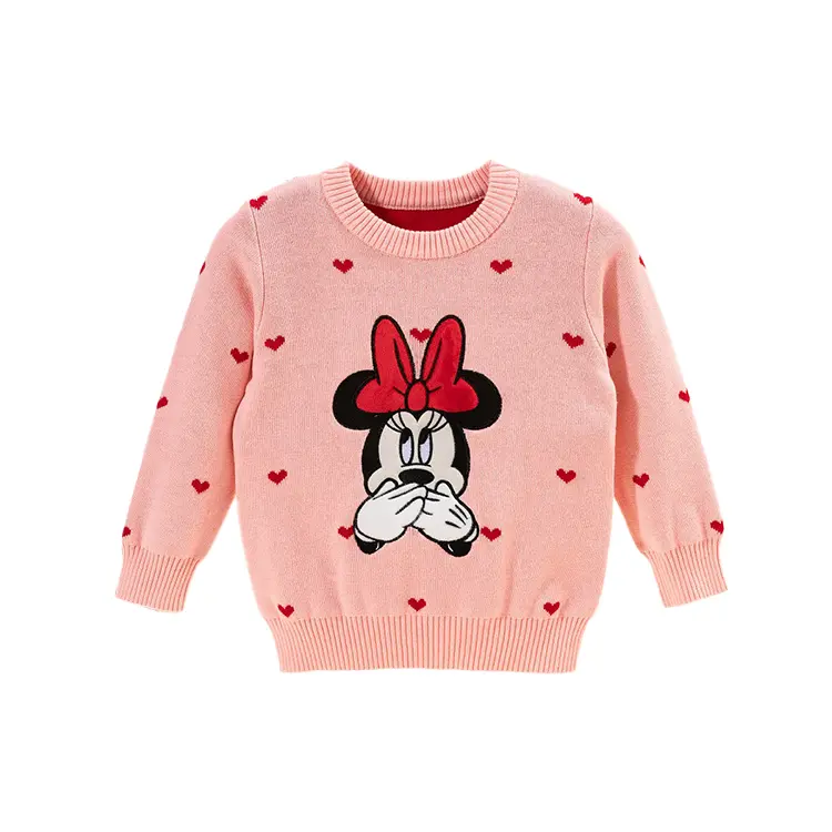 Свитер Minnie Series для малышей Disney, розовый
Свитер Minnie Series для малышей Disney, розовый