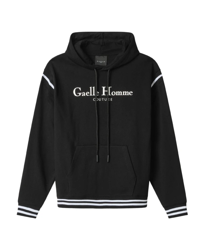 Черная хлопковая толстовка с логотипом спереди Gaã«Lle Paris, черный
Черная хлопковая толстовка с логотипом спереди Gaã«Lle Paris, черный