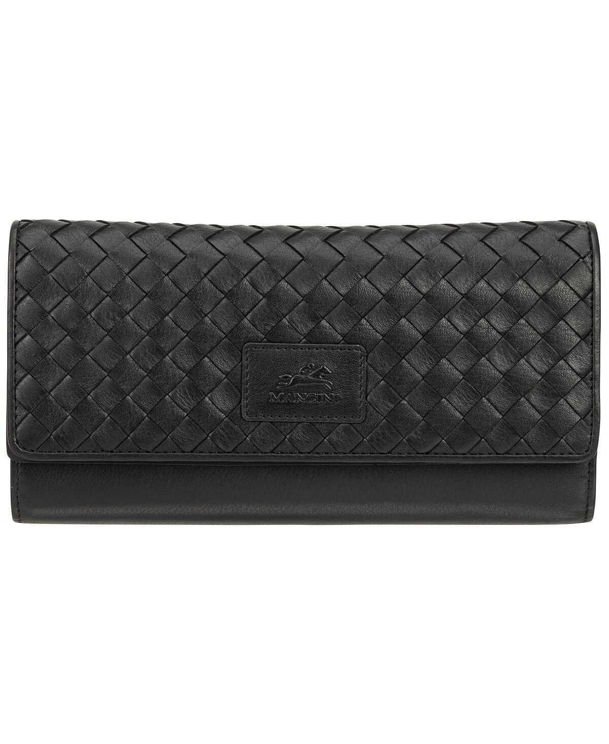 Женский кошелек Basket Weave Collection с защитой RFID в четыре раза Mancini, черный
Женский кошелек Basket Weave Collection с защитой RFID в четыре раза Mancini, черный