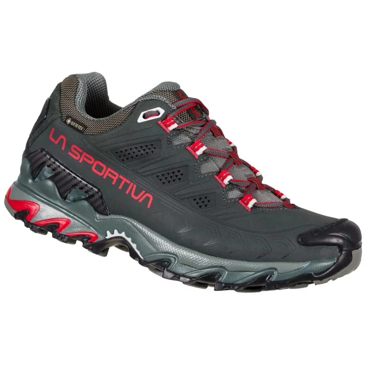 Ultra Raptor II Leather Woman GTX Charcoal-Lollipop La Sportiva женская походная обувь, темно-серый 
Ultra Raptor II Leather Woman GTX Charcoal-Lollipop La Sportiva женская походная обувь, темно-серый