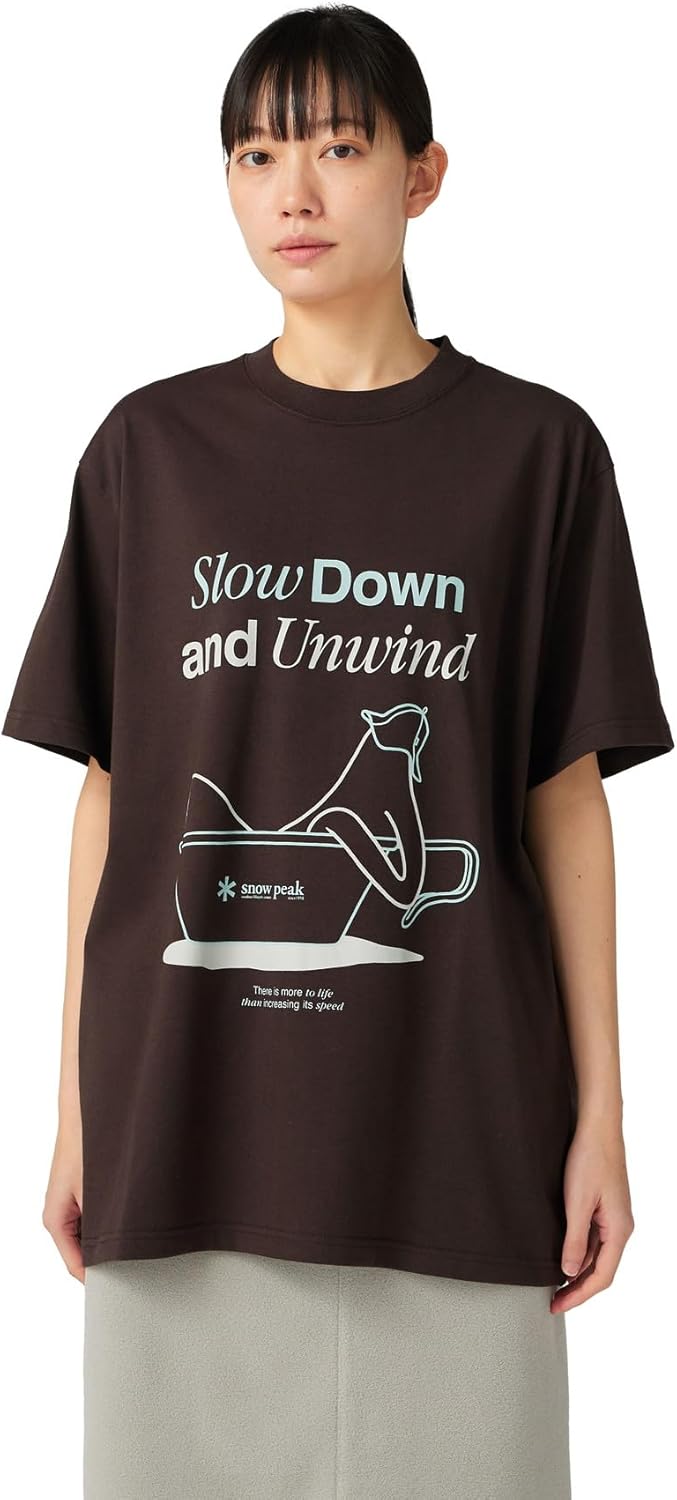 Футболка с коротким рукавом Snow Peak TS-25AU005 (мужская/женская), темно-коричневый
Футболка с коротким рукавом Snow Peak TS-25AU005 (мужская/женская), темно-коричневый