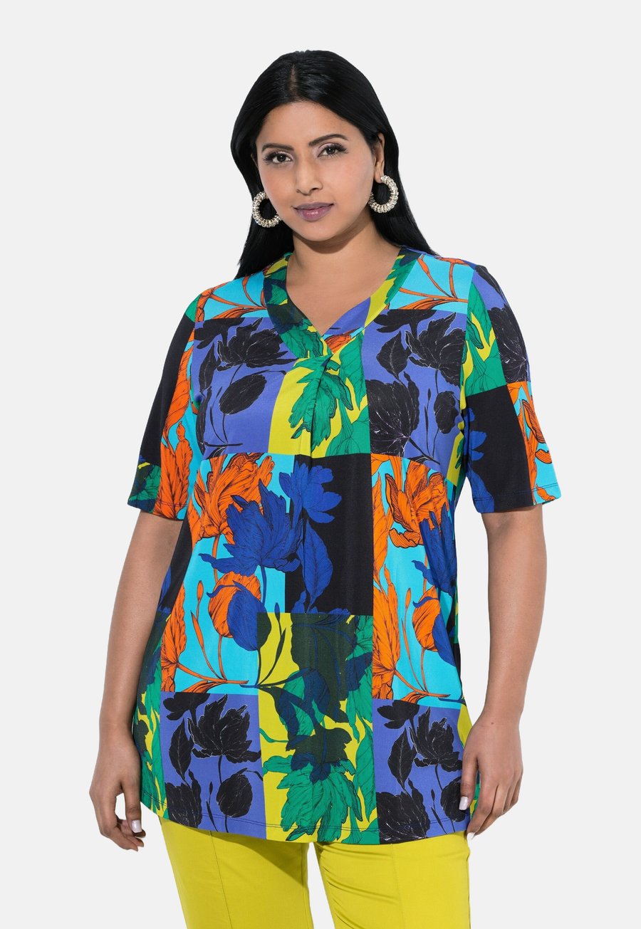 Блуза Ulla Popken PATCHWORK LEAF , Fuchsia/Pink
Блуза Ulla Popken PATCHWORK LEAF , Fuchsia/Pink