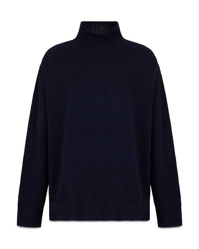 Свитер с высоким воротником из кашемировой смеси Emporio Armani, синий
Свитер с высоким воротником из кашемировой смеси Emporio Armani, синий