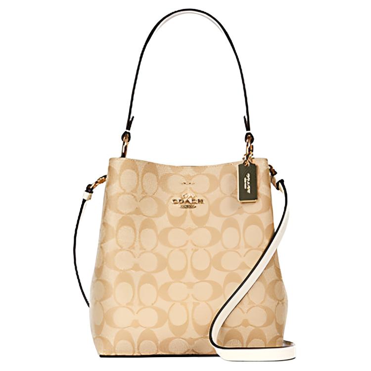 COACH Городской холщовый рюкзак с кожаными деталями малый женский хаки
COACH Городской холщовый рюкзак с кожаными деталями малый женский хаки