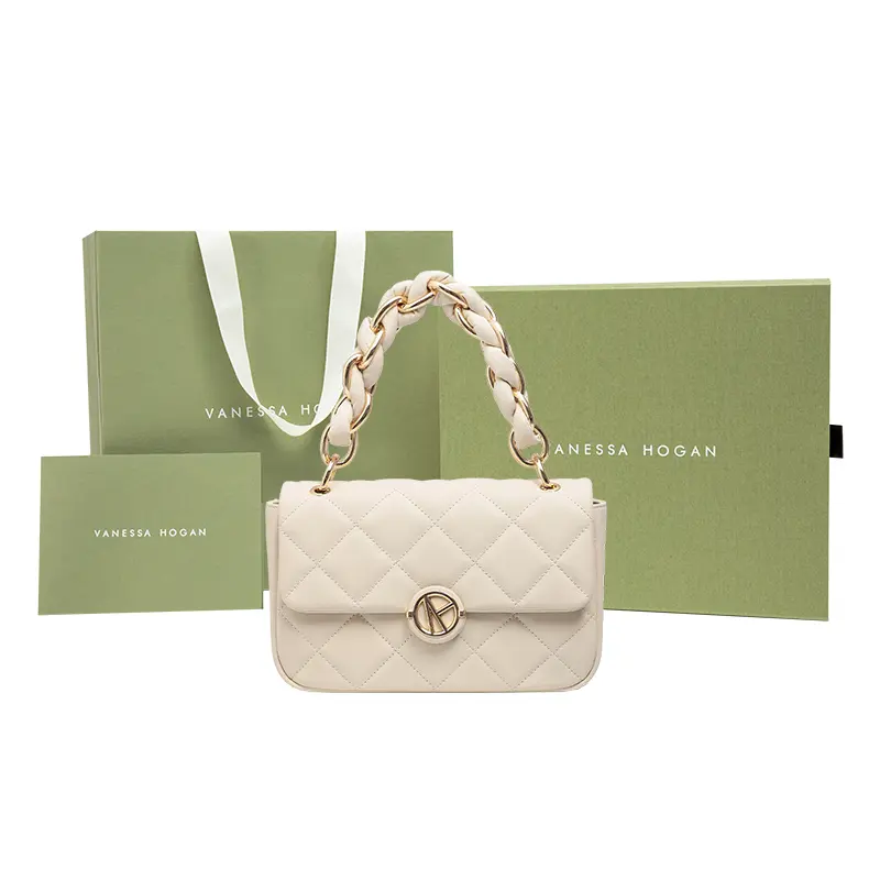 VANESSA HOGAN Сумка через плечо Lingge Series, Ecru
VANESSA HOGAN Сумка через плечо Lingge Series, Ecru
