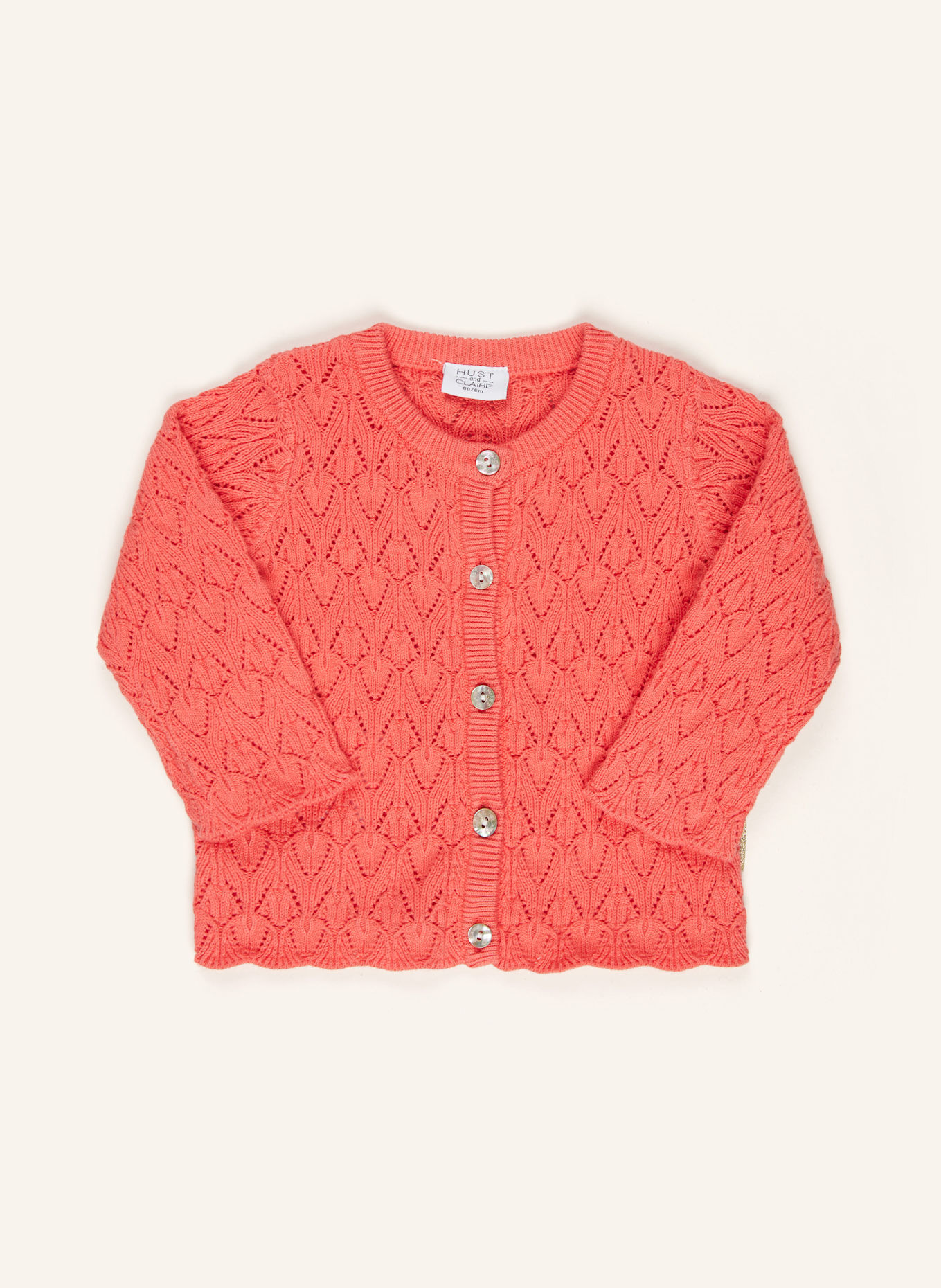 Кардиган hccilja Hust And Claire, оранжевый 
Кардиган hccilja Hust And Claire, оранжевый