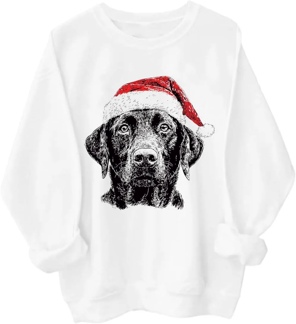 Свитшот с черным лабрадором в рождественской шапке, праздничный худи для женщин и мужчин LNDOCAI
Свитшот с черным лабрадором в рождественской шапке, праздничный худи для женщин и мужчин LNDOCAI