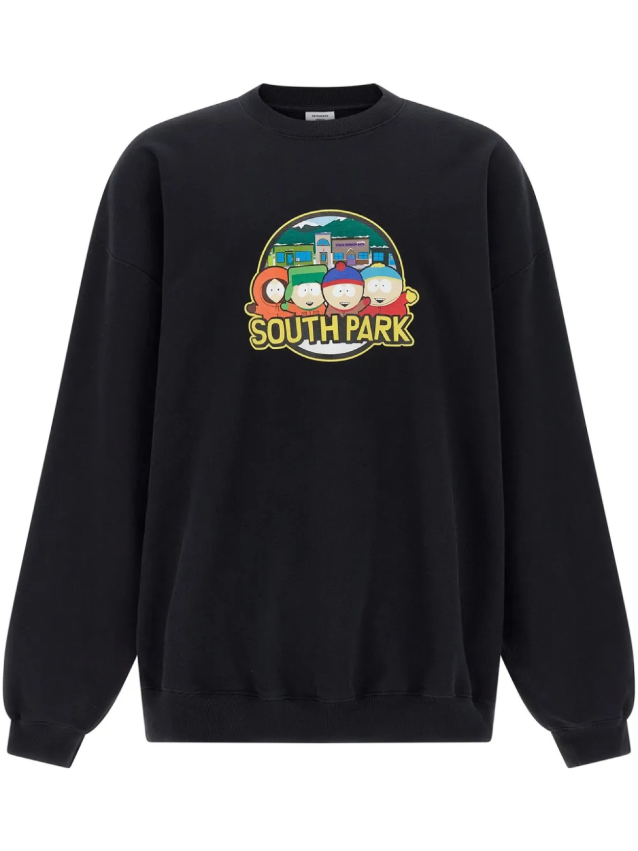 Толстовка VETEMENTS Southpark, черный
Толстовка VETEMENTS Southpark, черный