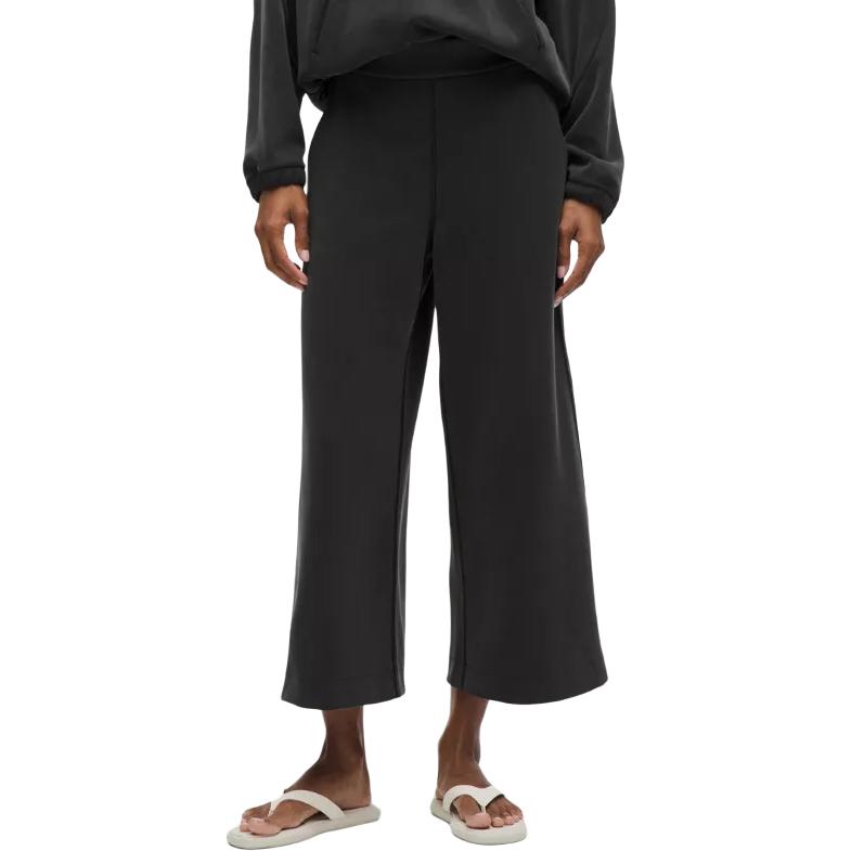 Мягкие стрейчевые повседневные брюки для женщин Lululemon, черный
Мягкие стрейчевые повседневные брюки для женщин Lululemon, черный