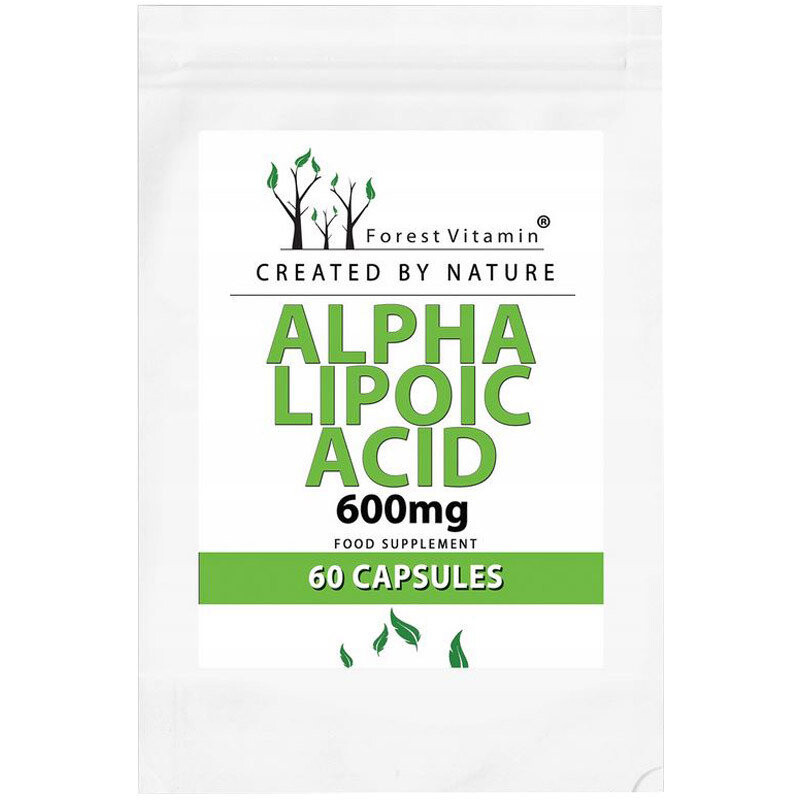 Лесной витамин, альфа-липоевая кислота, 600 мг, Добавка , 60 капсул Forest Vitamin
Лесной витамин, альфа-липоевая кислота, 600 мг, Добавка , 60 капсул Forest Vitamin