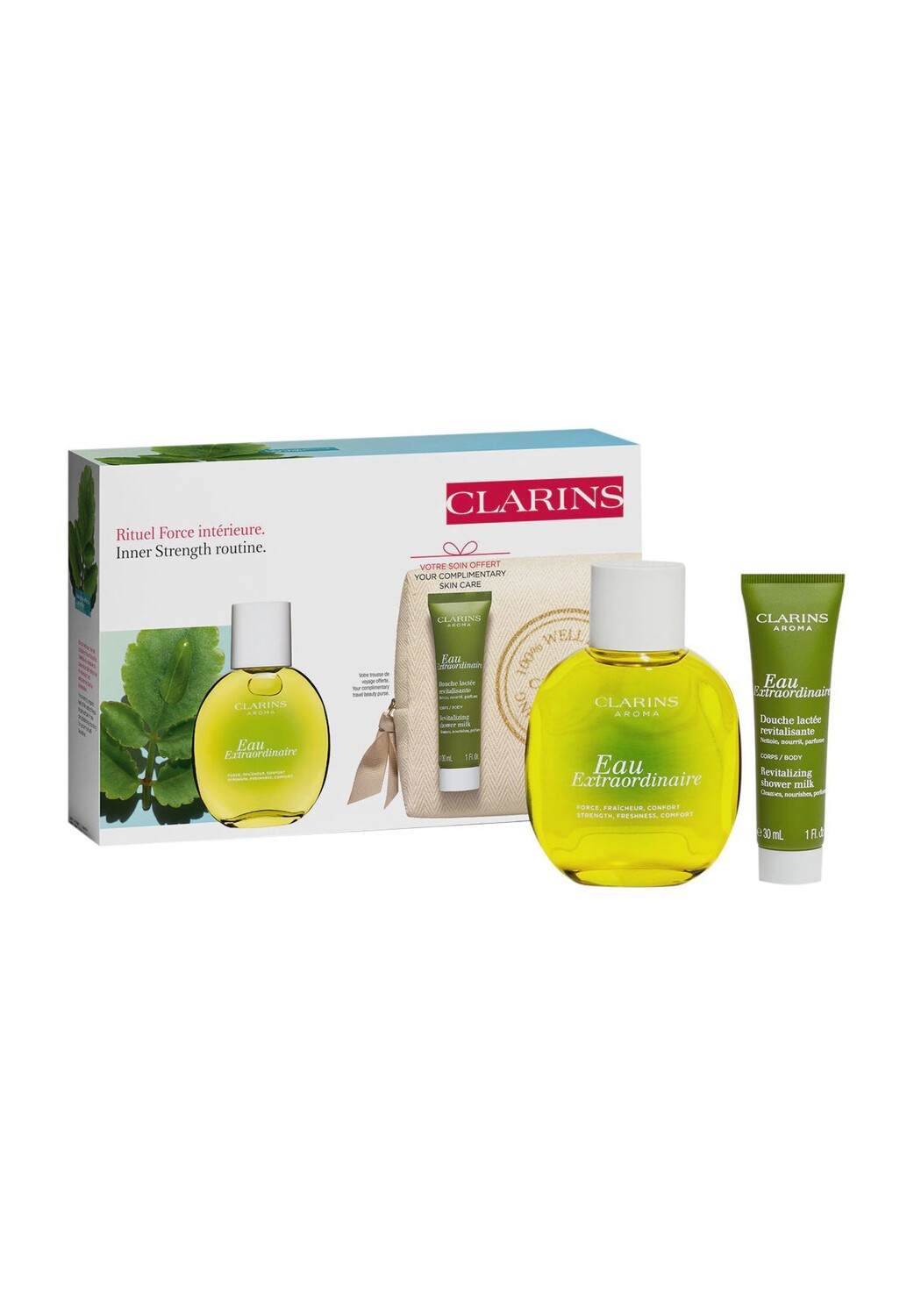 Набор ароматов Inner Strength Routine CLARINS
Набор ароматов Inner Strength Routine CLARINS