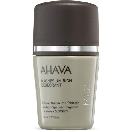 AHAVA Дезодорант с высоким содержанием магния для мужчин 50 мл
AHAVA Дезодорант с высоким содержанием магния для мужчин 50 мл