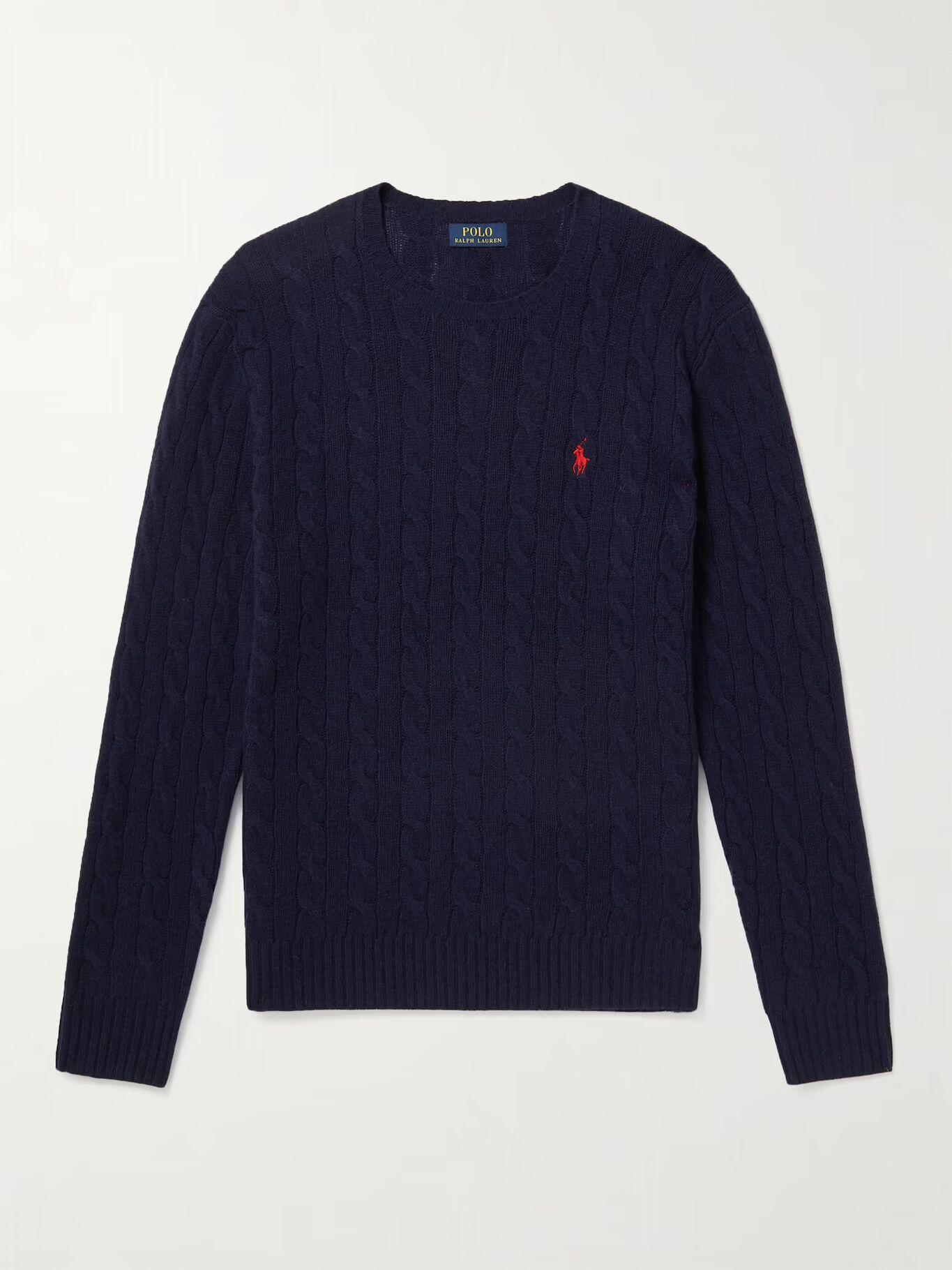 Свитер из смеси шерсти и кашемира с косичной вязкой POLO RALPH LAUREN, темно-синий
Свитер из смеси шерсти и кашемира с косичной вязкой POLO RALPH LAUREN, темно-синий