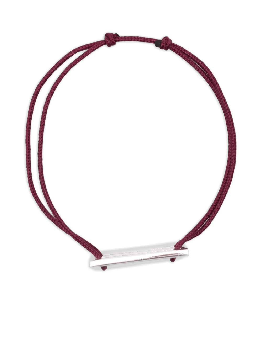 Браслет из шнура Le Gramme, красный
Браслет из шнура Le Gramme, красный