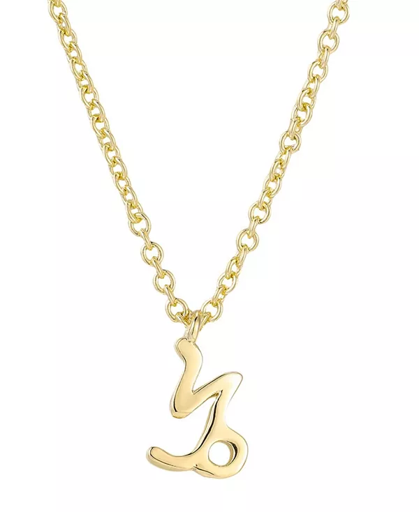 Позолоченное колье со знаком зодиака Adornia, gold-capricorn
Позолоченное колье со знаком зодиака Adornia, gold-capricorn