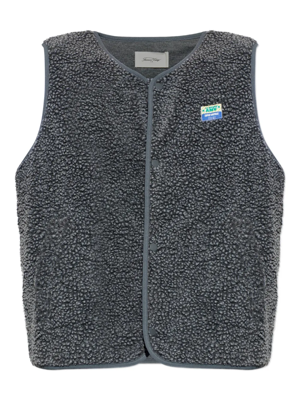 Жилет на пуговицах American Vintage, серый
Жилет на пуговицах American Vintage, серый