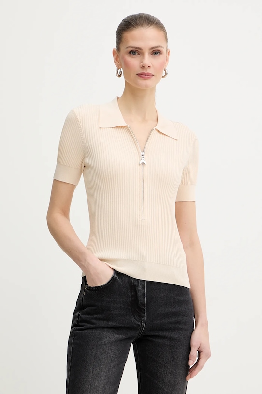 Поло Patrizia Pepe, бежевый
Поло Patrizia Pepe, бежевый