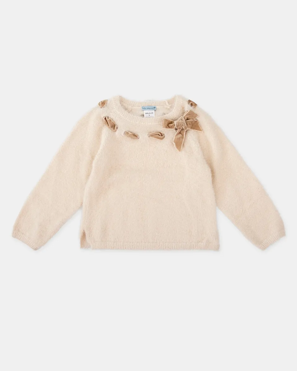 Детская вязаная майка из неотбеленного хлопка с бантом Tutto Piccolo, пастельно-розовый
Детская вязаная майка из неотбеленного хлопка с бантом Tutto Piccolo, пастельно-розовый