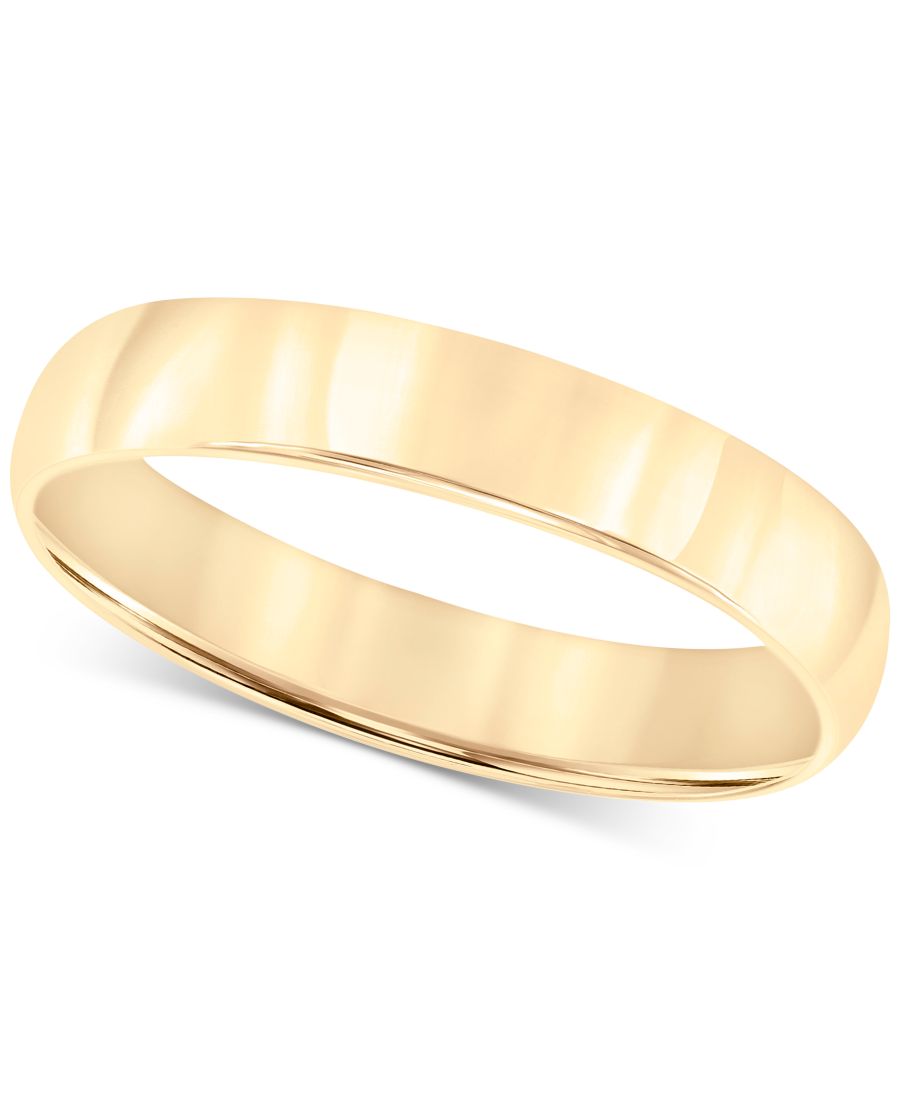 Кольцо из 14-каратного золота, обручальное кольцо 4 мм Macy's, Yellow Gold
Кольцо из 14-каратного золота, обручальное кольцо 4 мм Macy's, Yellow Gold