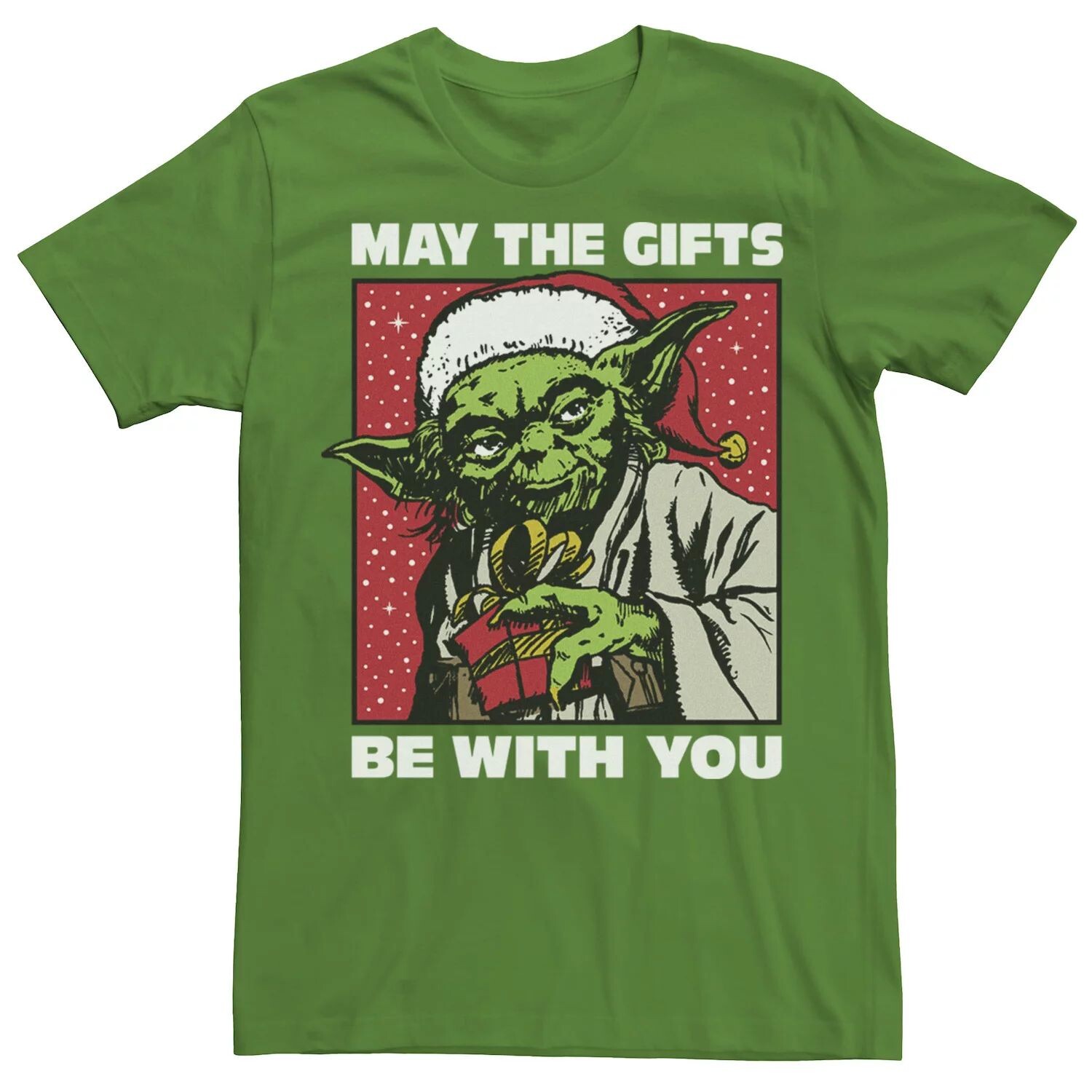 Мужская рождественская футболка «Звездные войны» для обмена подарками Star Wars
Мужская рождественская футболка «Звездные войны» для обмена подарками Star Wars