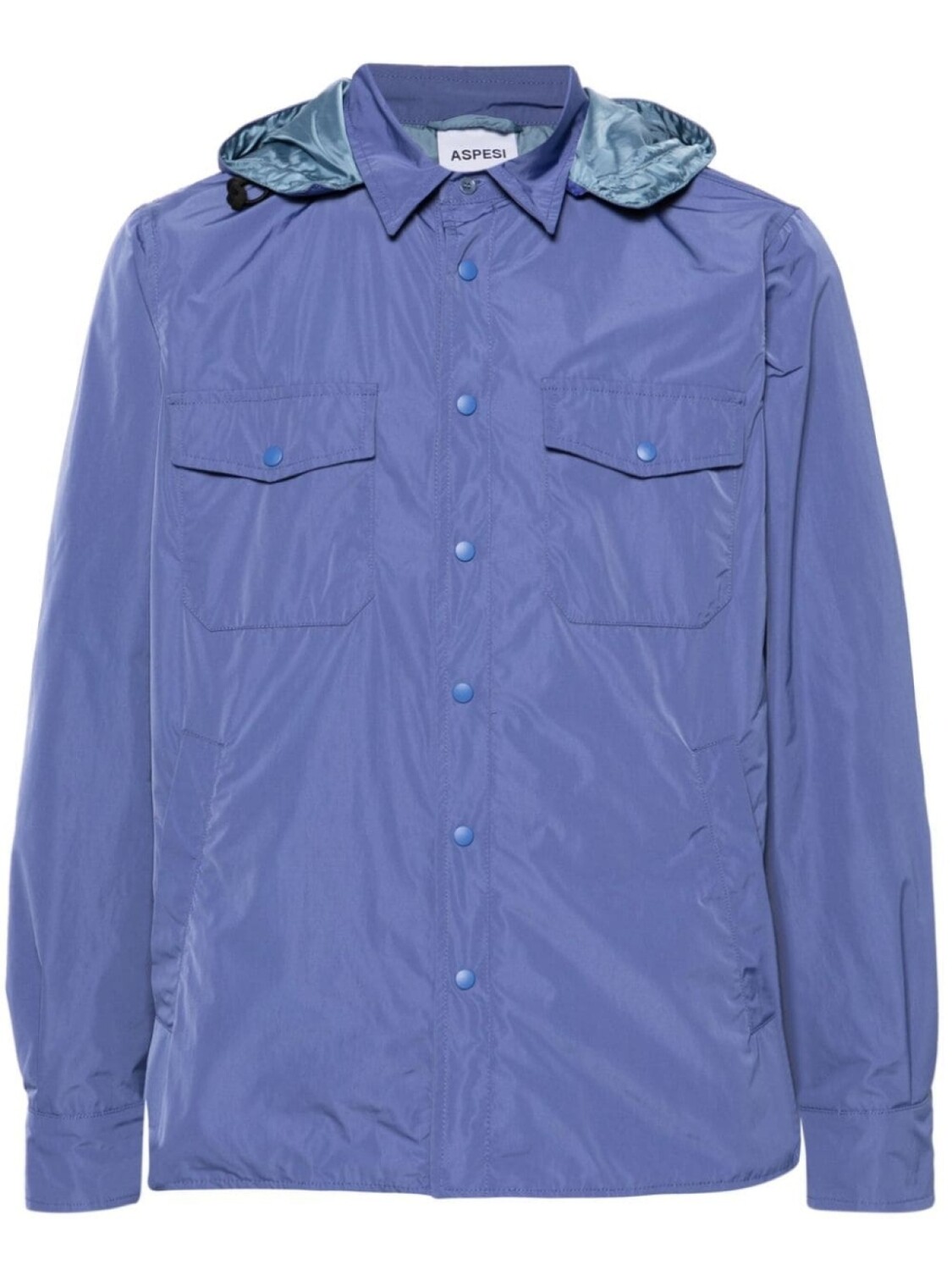 Легкая куртка с капюшоном ASPESI, синий
Легкая куртка с капюшоном ASPESI, синий