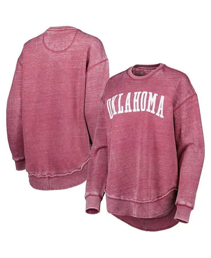 Женская темно-красная потертая толстовка-пуловер Oklahoma Sooners в винтажном стиле Pressbox
Женская темно-красная потертая толстовка-пуловер Oklahoma Sooners в винтажном стиле Pressbox