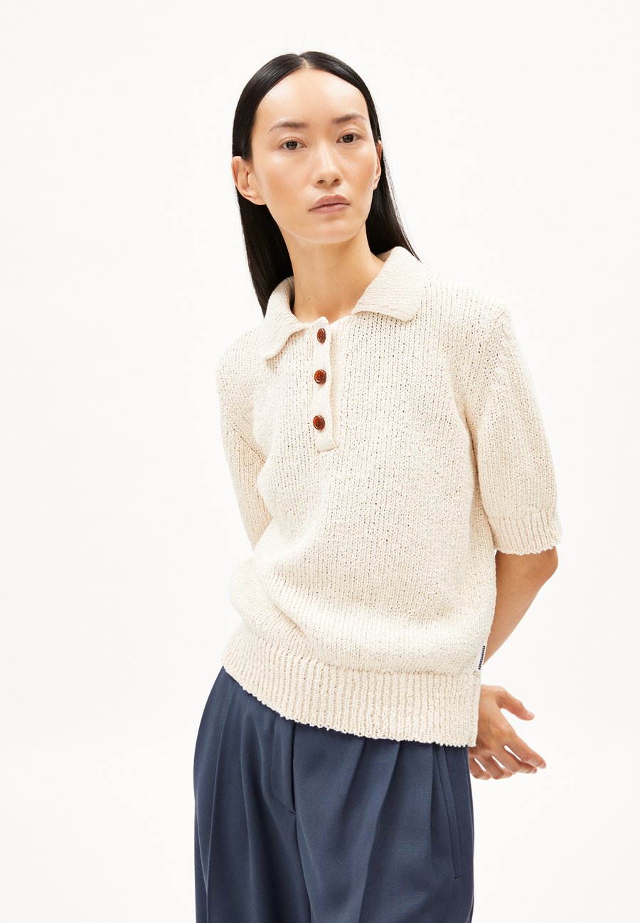 Поло ARMEDANGELS AANYA, Oatmilk/Off-White
Поло ARMEDANGELS AANYA, Oatmilk/Off-White